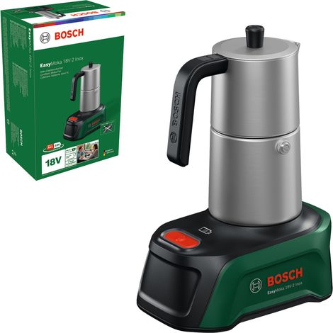 Bosch Coffee Machine EasyMoka 18V-2 Inox Carton box 06039E4100
