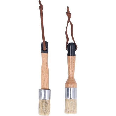 Pinceau à Cire, Pinceau Inoffensif à Poils ergonomiques pour la décoration de la Maison pour la Table (1/4)