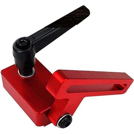 Butée de rail d'onglet, outil manuel de bricolage pour rails en T de 30 mm pour le travail du bois (1/5)