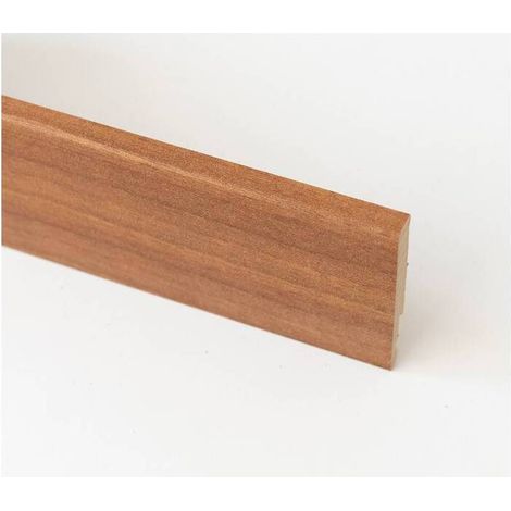 5 x BATTISCOPA 80X14 MM MDF 240 CM NOCE TANGANICA