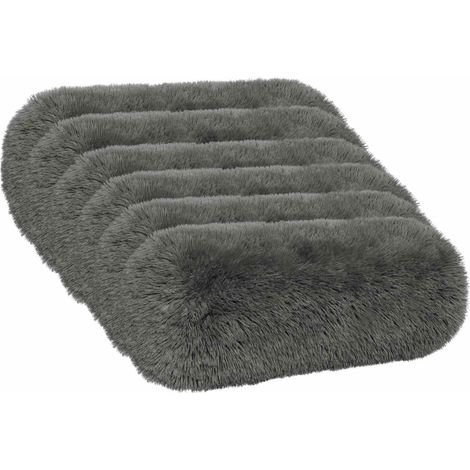 vidaXL Funda de almohada 6 pcs HEERLEN Gris Claro Ø 15 x 40 cm (1/2)