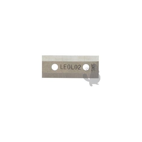 Couteau Pour Broyeur Lazer Modèle Xlzshr2505 - Wolf Modèles Sd180e, Sd200e, Sd240e. Longueur: 64mm, Largeur: 25.5mm, ø Trou: 7mm