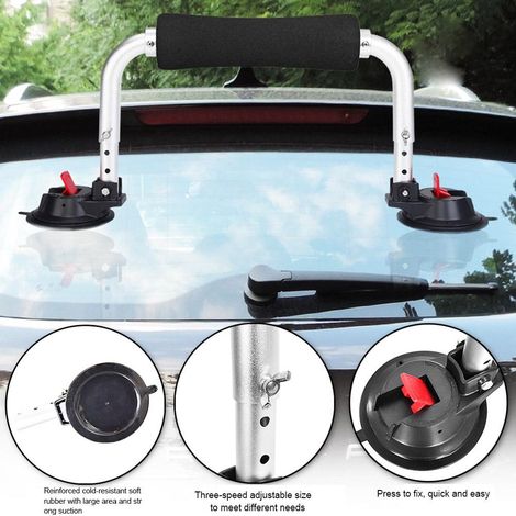 Rouleau de kayak, aide au chargement de kayak avec ventouse puissante pour toit de voiture, kayak canoë (1/5)