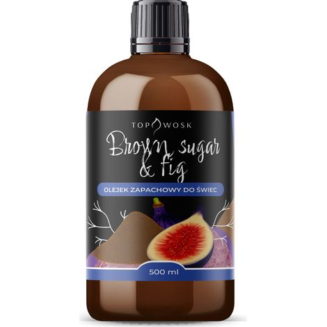 Olio profumato allo zucchero di canna e fico 500 ml