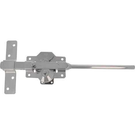 AMIG Verrou de sécurité 2 LR 105 x 170 mm Acier Chromé brillant