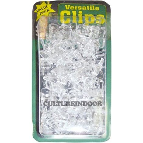 Clips plante versatile -  spécial orchidée - Transparent x50 pcs