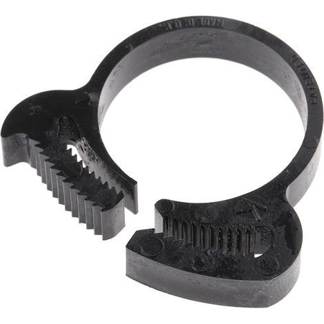 Collier de serrage pour tuyau, à sertir, Nylon, 22.2 25.8mm ( Prix pour Paquet de 10 )