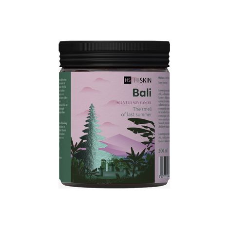 Bougie parfumée à la cire de soja Hiskin Bon Voyage Bali 100 ml