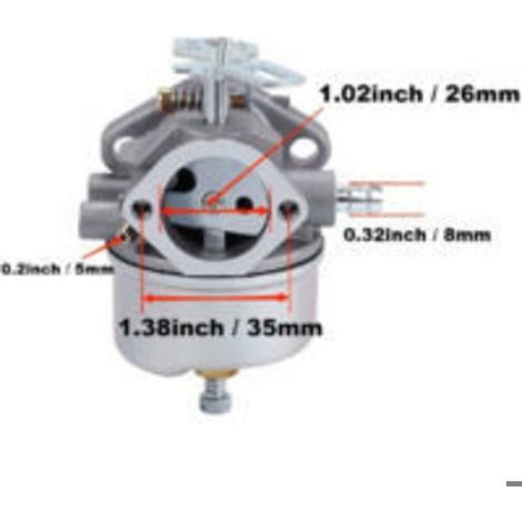 Carburateur S-giant 640334 pour chasse-neige - compatible avec 632110632111632334632370