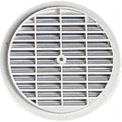 Grille d'aération ronde multiusage B163 diamètre 175 mm - NICOLL (1/3)