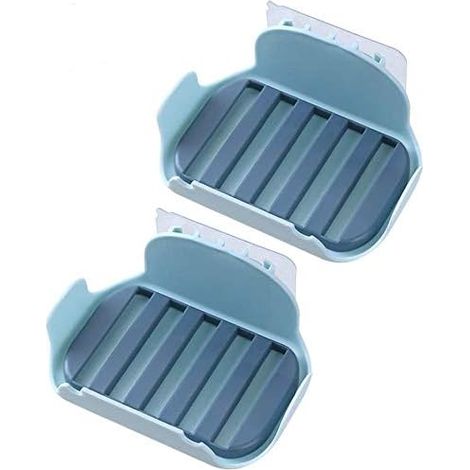 2 porte-savon en plastique sans BPA