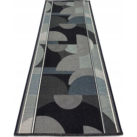 [7] Tappeto antiscivolo grigio camaleonte 67 x 250 cm D6951 (1/5)