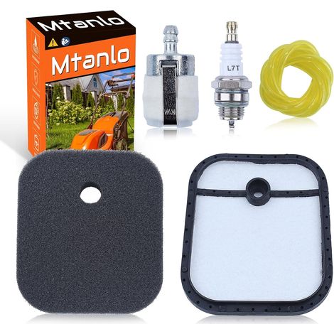 Kit de bougies de tuyau de filtre à air pour rouge Max BCZ230TS BCZ2450 BCZ3050, filtre à air, préfiltre à air, filtre à carburant, tuyau de carburant, bougie (1/5)