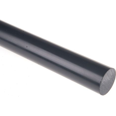 Tige en chlorure de polyvinyle PVC RS PRO Gris Dia. 30mm x 1m ( Prix pour 1 Lot )