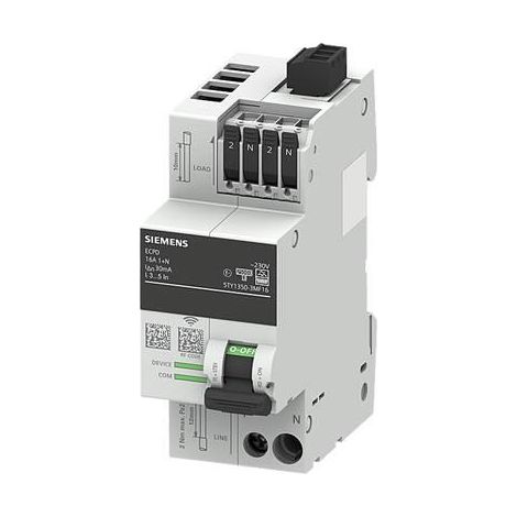 Siemens 5TY13503MF16 Interruptor automático electrónico 2 polos 16A