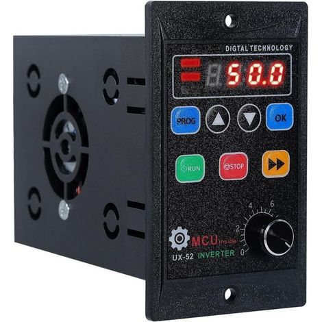 Frequenzumrichter, VFD-Frequenzumrichter, Einphaseneingang, Dreiphasenausgang, Drehzahlregler für Motordrehzahlregelung, 1100 W, 220 V AC