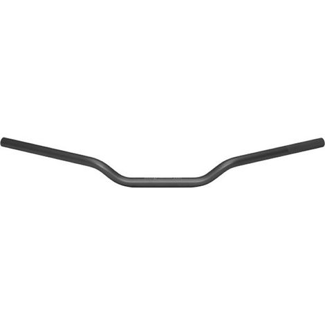 Manillar Renthal para motocicleta de 22 mm, color gris, ultrabajo, de aluminio, perfil bajo (7/8 pulgadas).