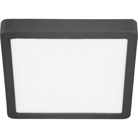 Eglo LED Außen-Aufbauleuchte Fueva 5 schwarz 28,5 x 28,5 cm Deckenlampen & Kronleuchter