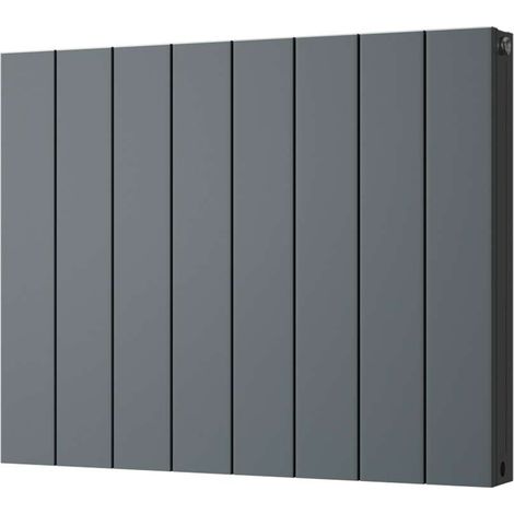 Thetford - Anthracite Horizontal Radiator Double Panel H600mm x W748mm Smooth