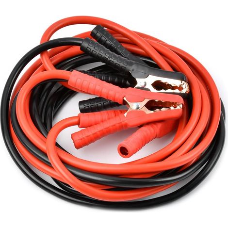 LaBlanc – 4 m Autobatterie-Überbrückungskabel, 2000 A, schnelle Starthilfe bei leeren oder schwachen Batterien, Notfall-Pannenhilfekabel für Autos, Benzin- und Diesel-Lkw