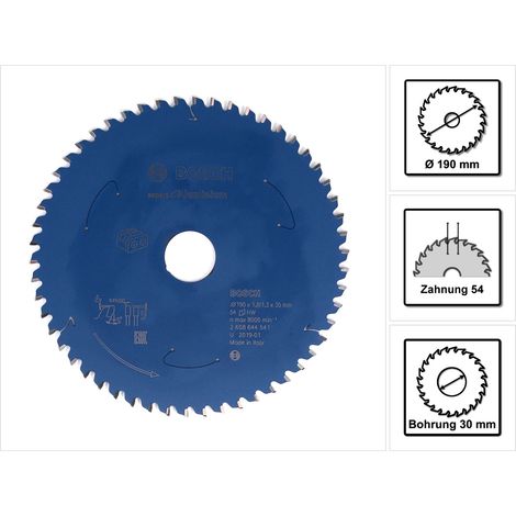 Bosch Kreissägeblatt Expert for Aluminium 190x30x1.8/1.3x54T