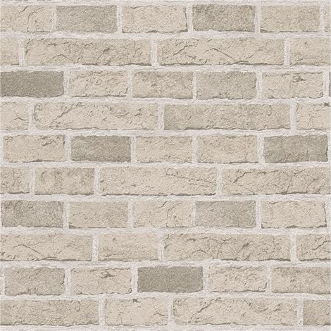 Natur Tapete Profhome 779830 Papiertapete leicht strukturiert in Steinoptik matt creme beige 5,33 m2 (1/5)