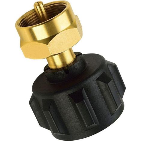 Adaptateur de remplissage de propane extérieur QCC1, vanne régulatrice pour bouteille de propane de 1 lb, adaptateur pour bouteille de propane (1/5)