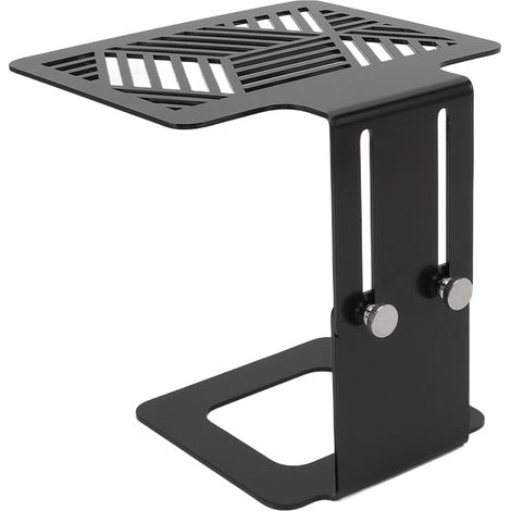 Support pour balance électronique de machine à café, en acier inoxydable 304, hauteur réglable, noir (1/5)