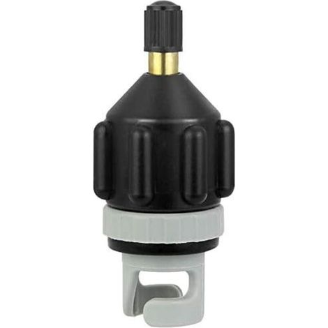 Adaptateur de Valve,Pompe à air Adaptateur Gonflage Rapide 7.8 3.4cm Compresseur Adaptateur pour Bateau Gonflable Kayak canoë Paddleboard (1/4)