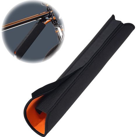 Couvercle de batterie pour vélo électrique 28–36 cm, étanche à l'eau et à la poussière, orange (1/4)