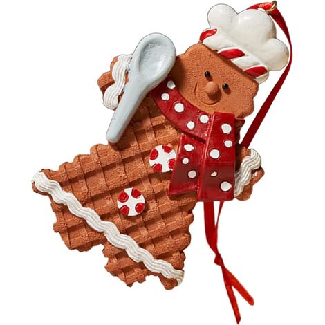 Stück Lebkuchenmann-Anhänger, Weihnachtsbaumschmuck, Ingwermann-Ornamente, Lebkuchenmann-Ornamente, Harz-Weihnachtsbaum-Hängedekorationen (1/5)