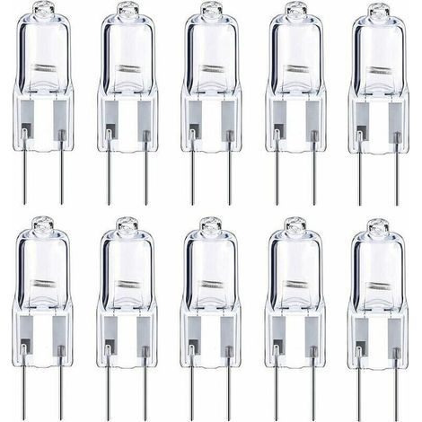 G4-Halogenlampen, 12 V, 10 W, warmweiß, 10er-Packung (1/5)