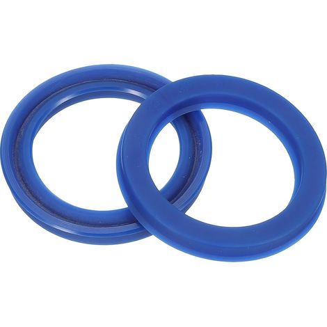 Radial Joint UN 30mm ID x 40mm OD x 5mm Width, 2Pcs PU Oil Seal for Industrial Bearing Shaft Pumps Cylinder Piston, Blue (1/5)