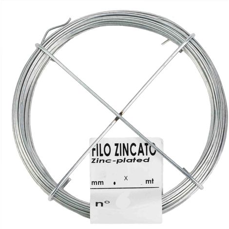 MATASSINA FILO ZINCATO N.10 D 1,5 MM  12 M- FILOTECNICA- 30,0 pz
