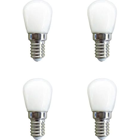 E14 3W wasserdichte LED-Lampe, 360°-Abstrahlwinkel, 220 V Wechselstrom für Kühlschrank/Nähmaschine/Drehbank, 4 Stück (1/4)