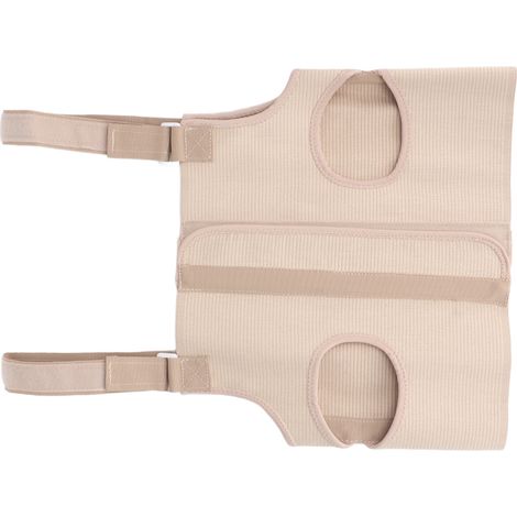Sangle thoracique ajustable respirante, fixation élargie adhésive pour soutien postural, taille XL (1/5)