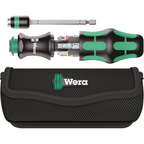 Wera 051016 Kraftform Kompakt 20 Tool Finder 1 Screwdriver Bit Set (1/2)