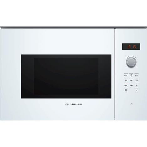 20-liter-einbau-mikrowelle (800 w), weiß - Bosch - BFL523MW1F
