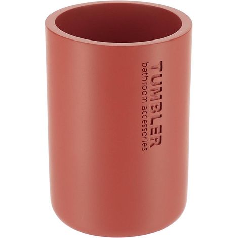 Polyresin-becher - terracotta - Tendance