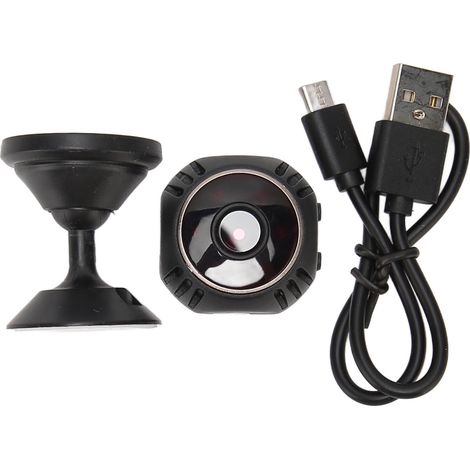Mini caméra WiFi sans fil HD 1080p avec vision nocturne, détection de mouvement et visualisation à distance. Petite caméra de sécurité domestique avec aimant. (1/5)