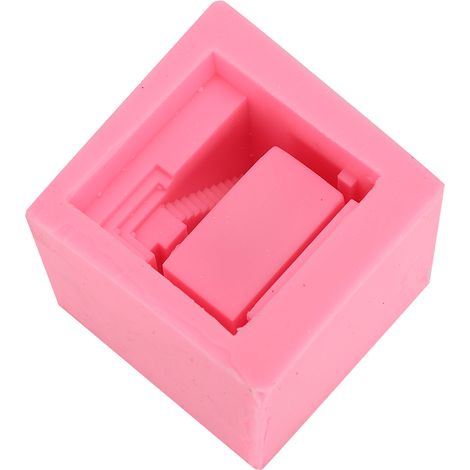 Moule en Silicone Maison Unique pour Gâteau, Savon, Pot de Fleurs en Béton - Accessoires DIY BK2081 (1/5)