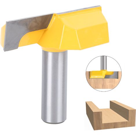 Fräser-Unterflächenhobelmesser für Holzbearbeitung, Fräser-Unterflächenreinigungsmesser, 12 x 57 mm (1/5)