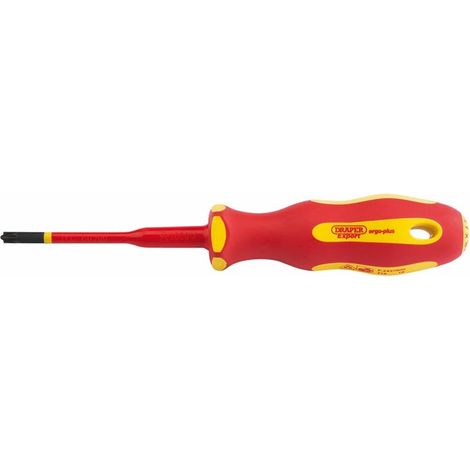 Draper 02254 Ergo Plus™ Extra Slim PZ/SL Type VDE Interchangeable Screwdriver Blade No. 1 x 80mm (1/2)