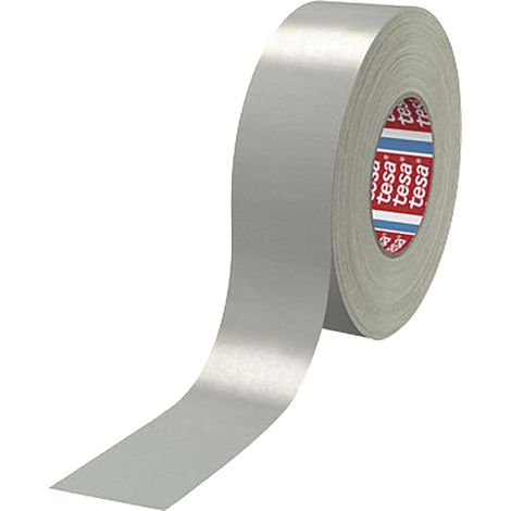 Tesa Premium Gewebeband (Klebeband) wasserfestes Panzertape 19mm x 50 Meter grau