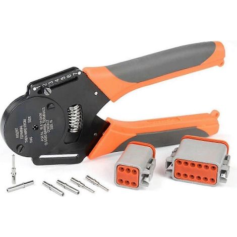IWD-12Pince à sertir les fils, compatible DT,DTM, PAOConnecteurs terminaux TA (1/4)