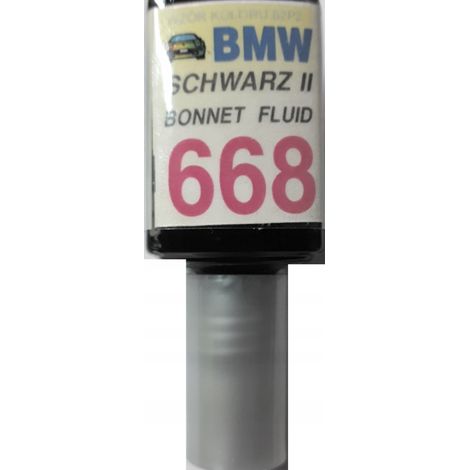 Reparación de arañazos en la pintura del BMW 668 Schwarz II con sistema de 10 ml (1/5)