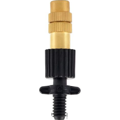 Ugello nebulizzatore regolabile, rame e plastica, compatibilità versatile, D (1/2)
