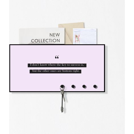 Portachiavi da parete e lavagna magnetica organizer Key Success