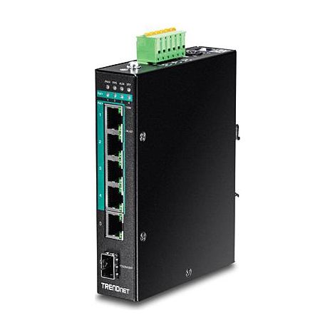 Trendnet TI-PG541i Gestito L2+ Gigabit Ethernet (10/100/1000) Supporto Power over Ethernet (PoE) Nero (1/4)
