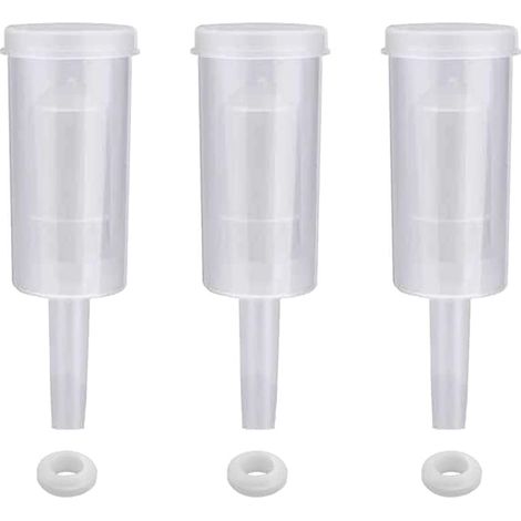 3 Pcs Tube De Fermentation, Ensemble De Fermentation Accessoire De Airlock Fermentation Tubes pour Le jus (1/5)